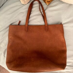 Madewell Transport Tote Real Leather